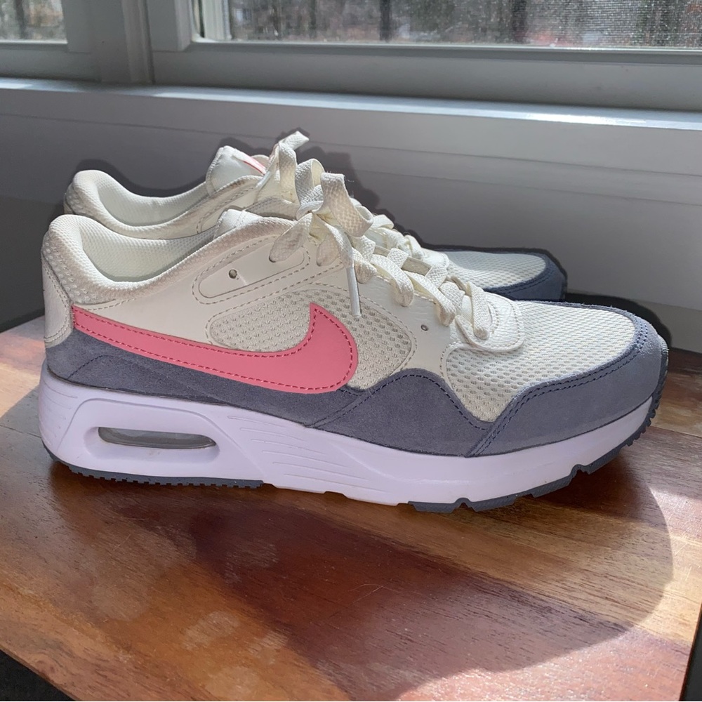 NIKE WOMENS AIR MAX SC SNEAKER - OFF WHITE Size 8